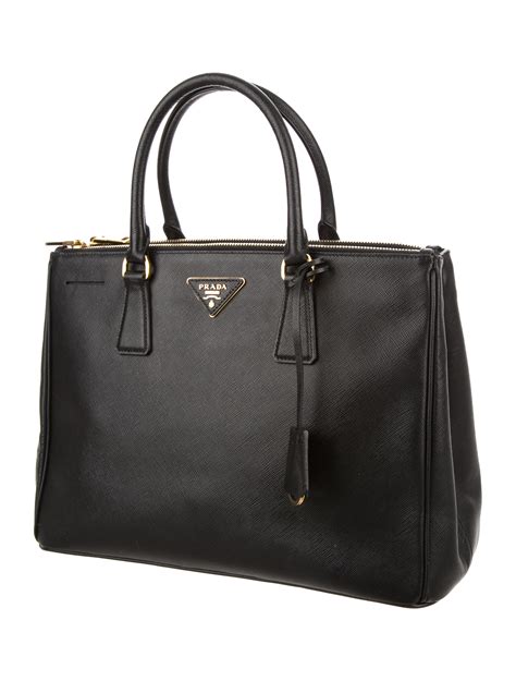 prada saffiano lux top handle bag|PRADA Saffiano Lux Large Galleria Double Zip Tote Black .